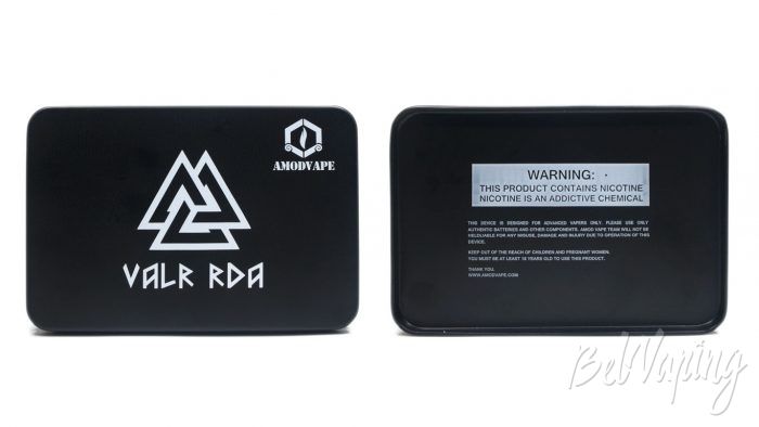 Amodvape VALR RDA - упаковка