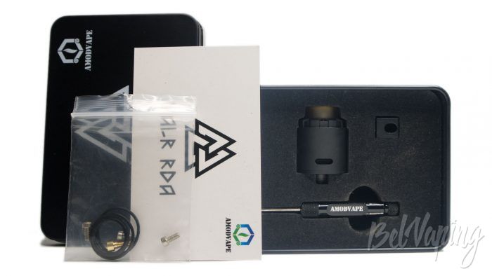 Amodvape VALR RDA - комплект поставки
