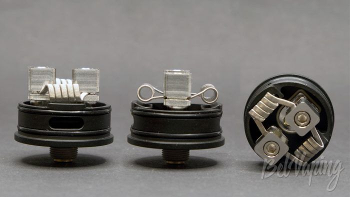 Amodvape VALR RDA - установка койла