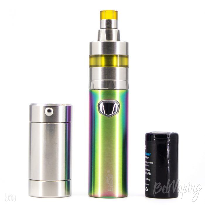 Сравнение iJust Mini Battery с Cthulhu Tube Mod под 18350 и аккумулятором 18350