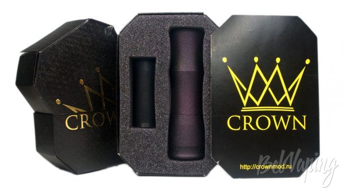 Механический мод CROWN - комплект поставки