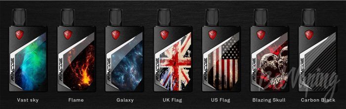 Rincoe TIX POD KIT - варианты декалей