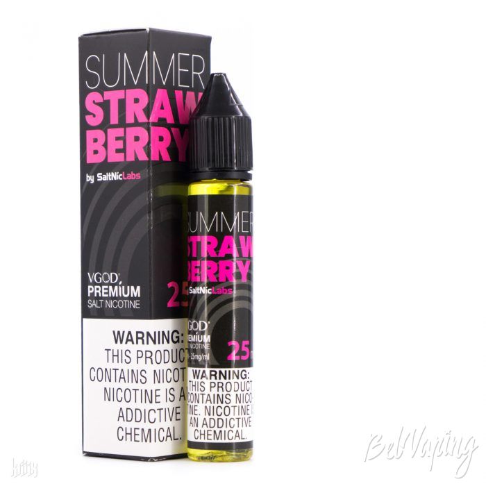 Жидкость Summer Strawberry VGOD SaltNic eLiquid