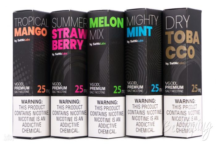 Жидкости VGOD SaltNic eLiquid