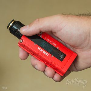 Augvape VTEC 1.8 Mod в руке