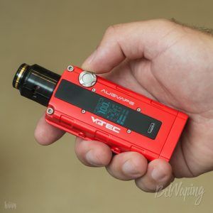 Augvape VTEC 1.8 Mod в руке