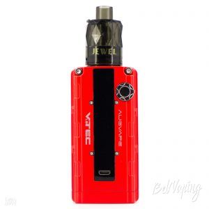 Jewel Disposable Subohm Tank (25 мм) на Augvape VTEC 1.8 Mod