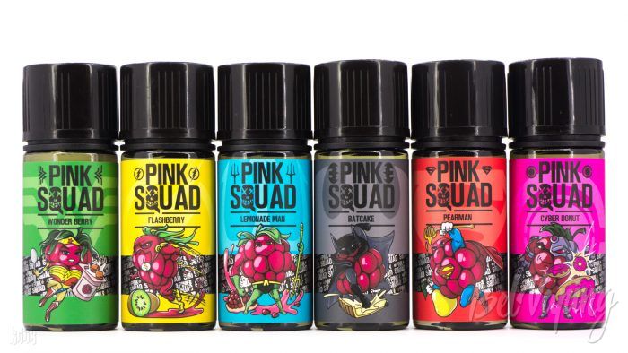 Линейка жидкости Pink Squad от Top Liquid