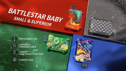 Smoant Battlestar Baby Pod. Первый взгляд