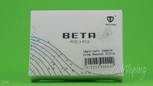 Упаковка сменных подов (картриджей) для Beta Pod