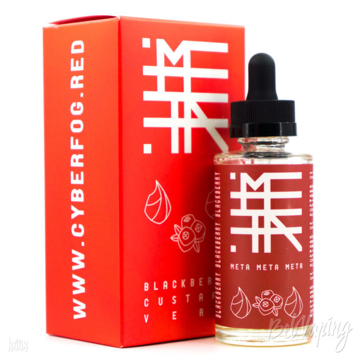 Жидкость META BLACKBERRY CUSTARD V1