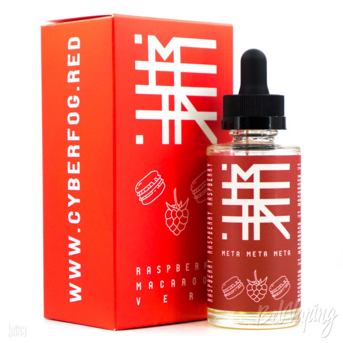 Жидкость META RASPBERRY MACAROON V1