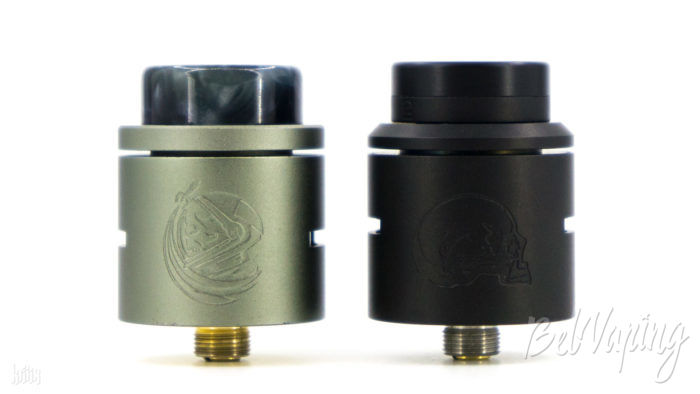Отличия между дрипками CSMNT RDA (слева) и C2MNT RDA от District F5VE