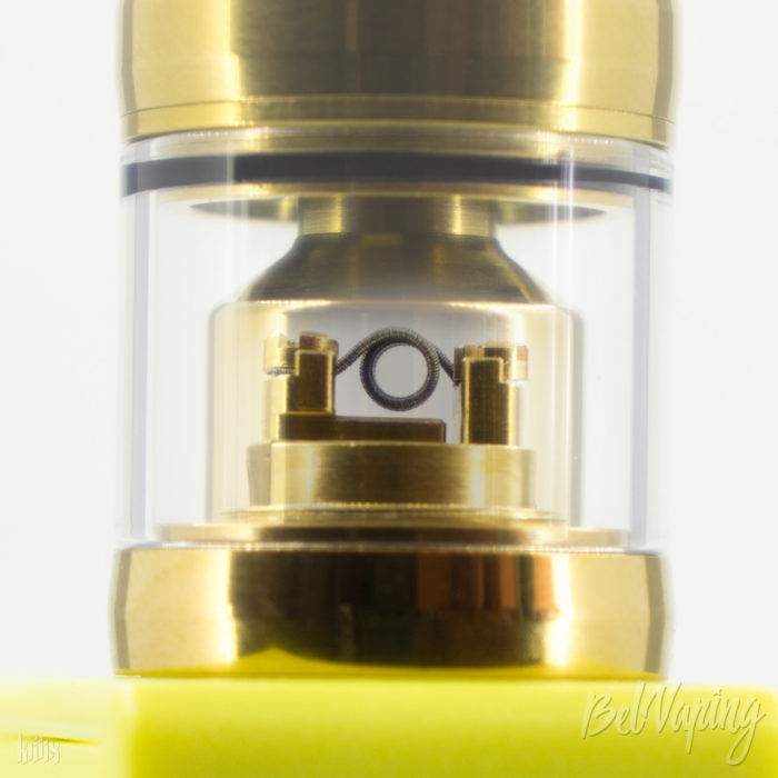 Положение спирали в испарительной камере Reload MTL RTA