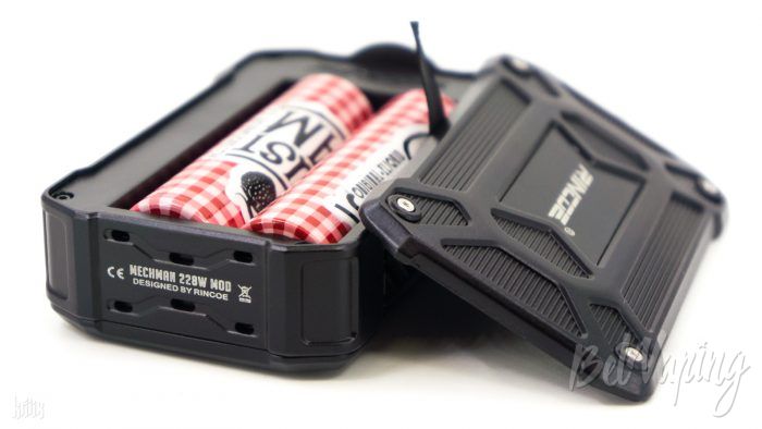 Аккумуляторы в Rincoe MECHMAN 228W Mod