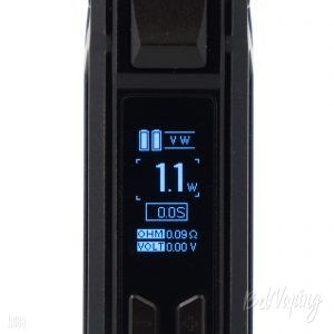 Экран Rincoe MECHMAN 228W Mod в режиме вариватт