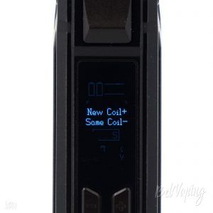 Экран Rincoe MECHMAN 228W Mod в режиме смены намотки