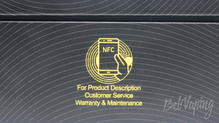Система нагревания табака iUOK 3,0 - знак и метка NFC