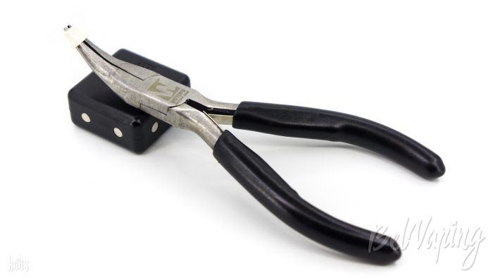Изогнутые тонкогубцы WOTOFO BENT NOSE NON-SERRATED PLIERS