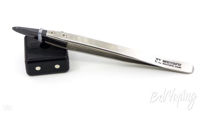 Пинцет с керамическими накладками WOTOFO CERAMIC TWEEZERS