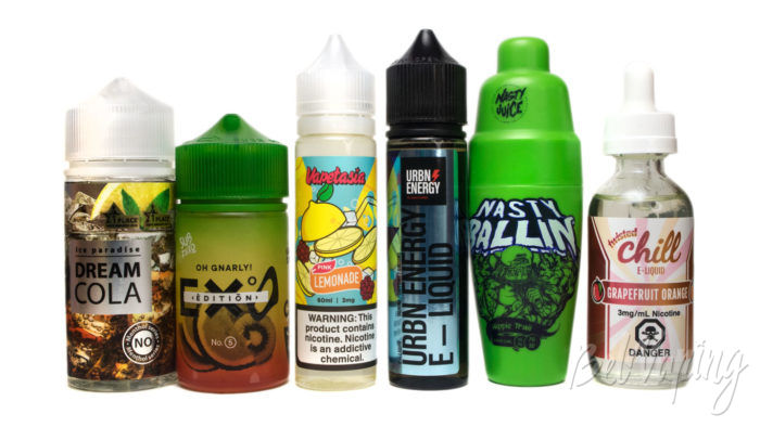 Набор жидкостей от PICK & VAPE. Сет номер 3