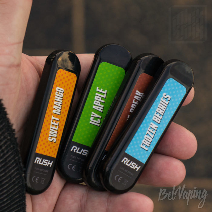 Вкусы Rush Disposable Starter Kit