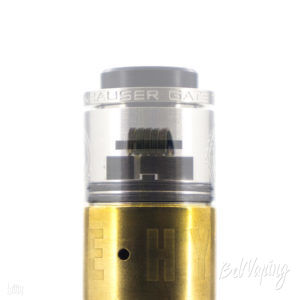 Положение спирали в Tannhauser Gate RDA с юбкой SHAWTY