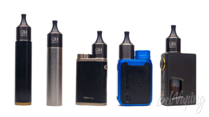 Wotofo STNG RDA на разных устройствах