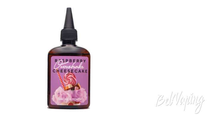Жидкость OVERSHAKE от SmokeKitchen - вкус RASPBERRY CHEESECAKE