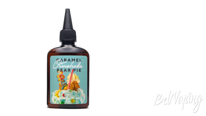 Жидкость OVERSHAKE от SmokeKitchen - вкус CARAMEL PEAR PIE