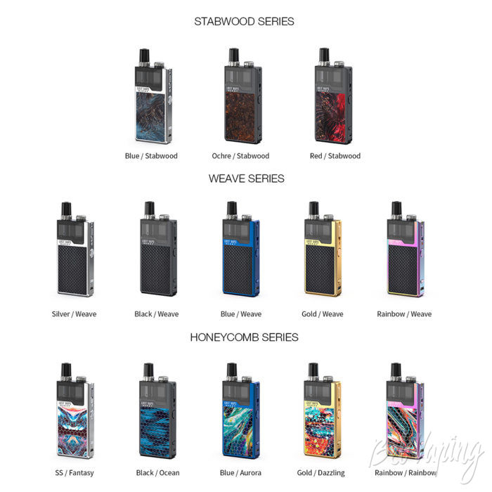 Цвета Lost Vape Orion Q-PRO Pod System Kit