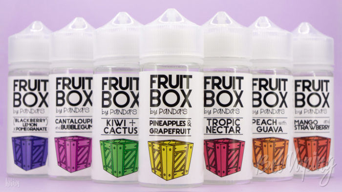 Линейка жидкости Fruit Box от Panda's Juice