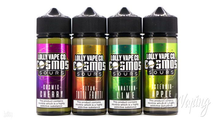 Линейка жидкости Lolly Vape Co. Cosmos Sours
