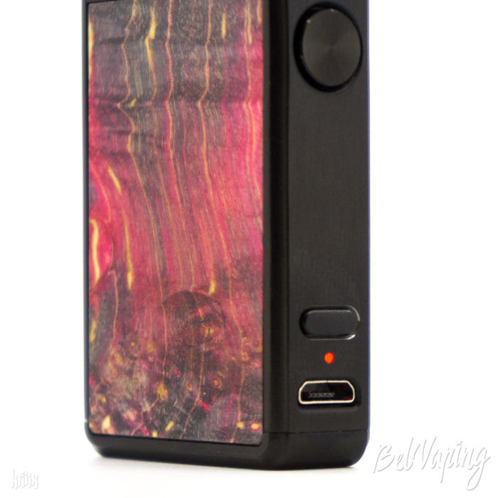 Индикация напряжения батарейного блока Lost Vape Orion Q-PRO