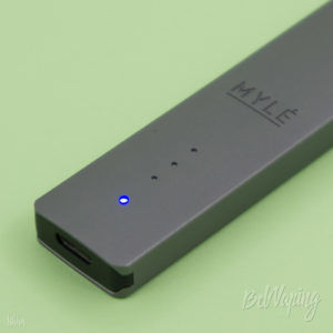 Индикация затяжки MYLE VAPORS Starter Kit