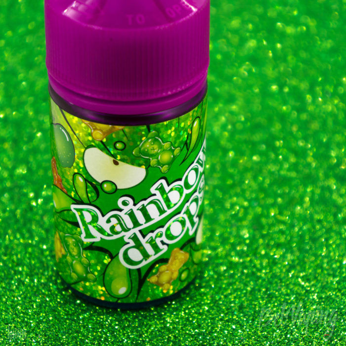 Этикетка жидкости Rainbow Drops от Дядя Вова Presents