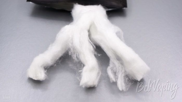 Структура хлопка VGOD Premium Organic Vape Cotton