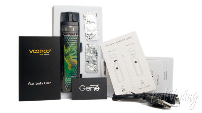 Voopoo VINCI MODPOD - комплект поставки
