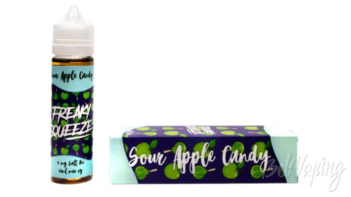 Жидкости FREAKY SQUEEZE - вкус SOUR APPLE CANDY