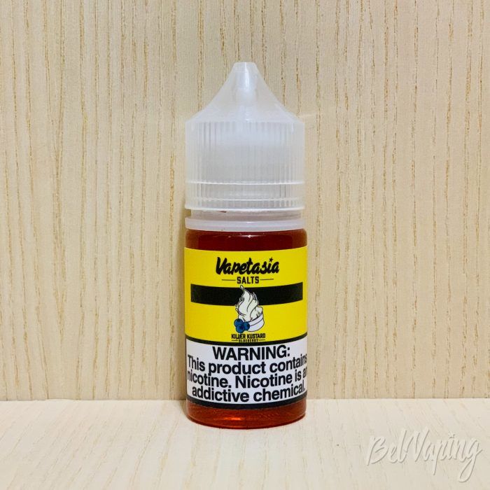Жидкость Killer Kustard от Vapetasia Salts - Blueberry
