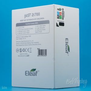 Упаковка Eleaf iJust 21700