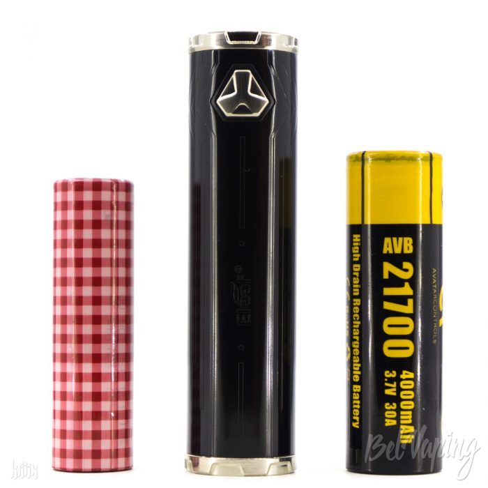 Батарейный блок Eleaf iJust 21700 и аккумуляторы 18650 и 21700