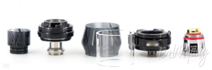 Eleaf Ello DURO Tank в разобранном виде