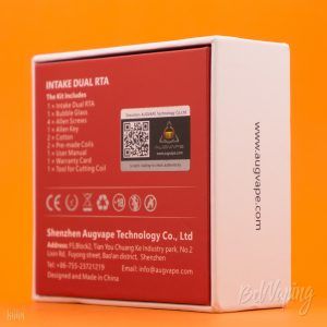 Упаковка Augvape Intake Dual RTA