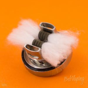 Укладка ваты в Augvape Intake Dual RTA