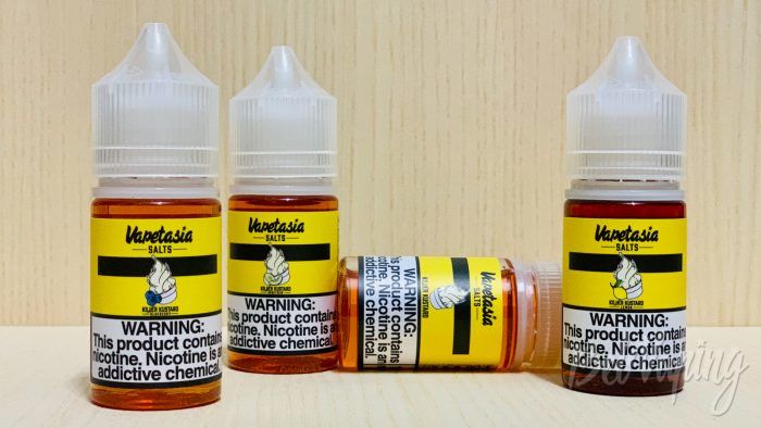 Линейка жидкости Killer Kustard от Vapetasia Salts