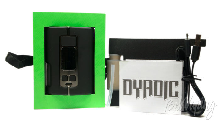 Wotofo DYADIC Box Mod - комплект поставки