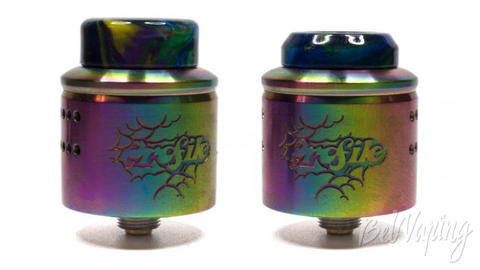Wotofo PROFILE 1.5 RDA - вид с разными дриптипами