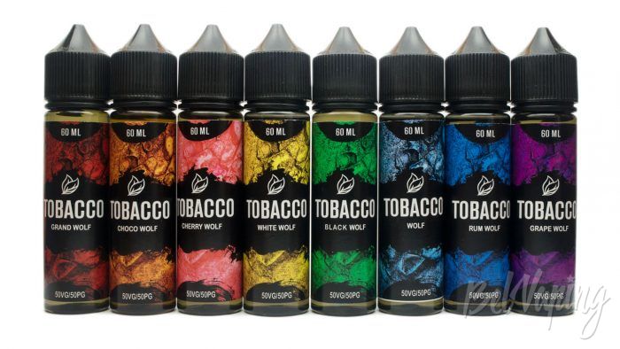 Жидкости TOBACCO BLACK от Wolves