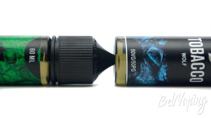 Жидкости TOBACCO BLACK - информация на этикетке